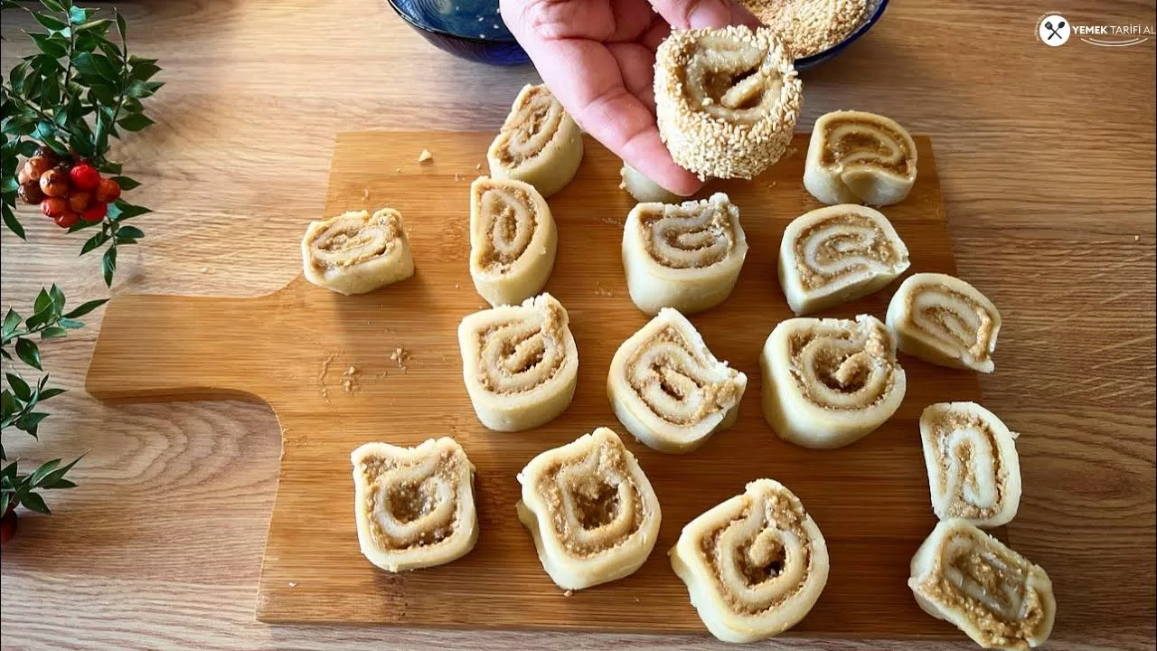 Cevizli Tahinli Kurabiye Tarifi