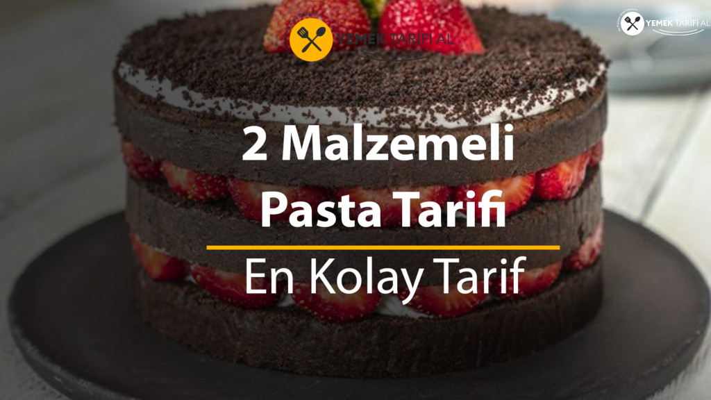 2 Malzemeli Pasta Tarifi