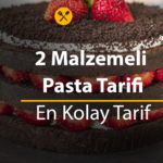 2 Malzemeli Pasta Tarifi