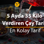 5 Ayda 35 Kilo Verdiren Çay Tarifi