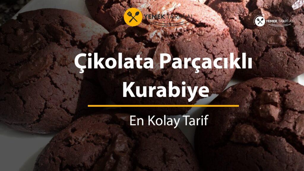 Çikolata Parçacıklı Kurabiye