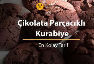 Çikolata Parçacıklı Kurabiye