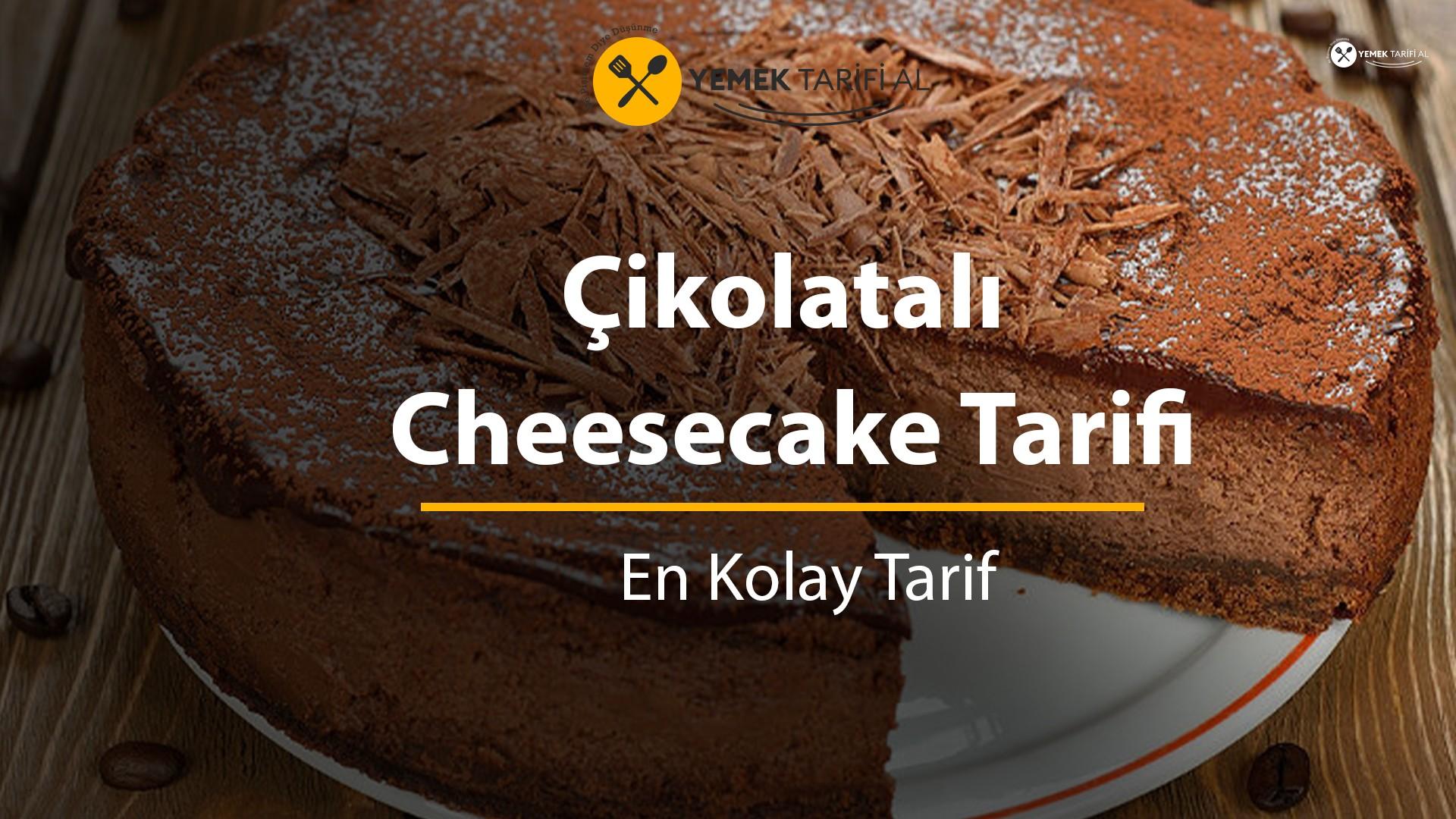 Çikolatalı Cheesecake Tarifi