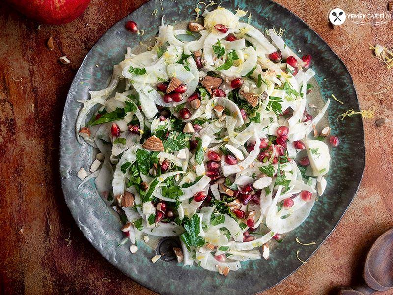 Badem ve Narlı Rezene Salatası Tarifi 1 – badem ve narli rezene salatasi tarifi kW1tMbjZ