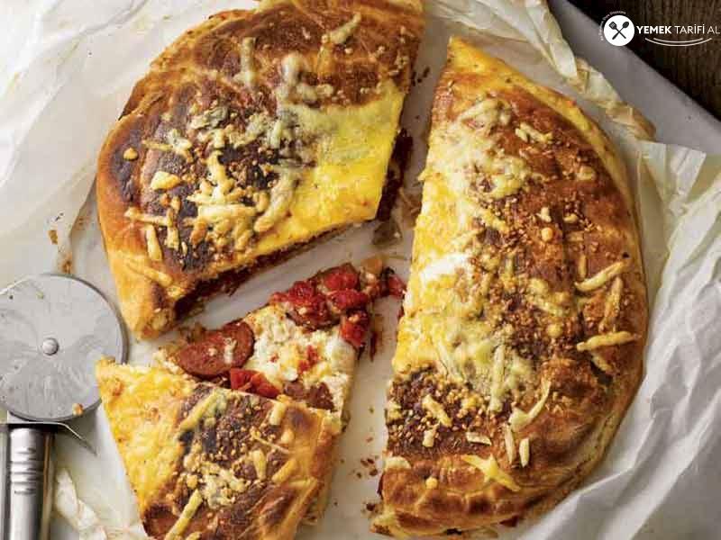 Bazlamadan Kapalı Pizza Tarifi 1 – bazlamadan kapali pizza tarifi jailPALk