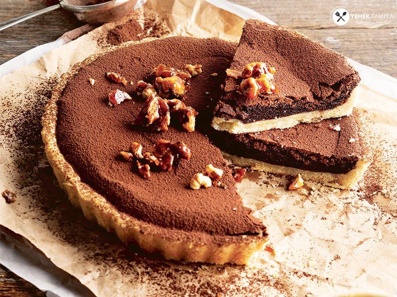 Cevizli Şekerlemeli Çikolatalı Tart Tarifi 1 – cevizli sekerlemeli cikolatali tart tarifi JbROmv1h