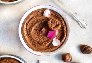 Çikolatalı Kestaneli Vegan Mousse Tarifi