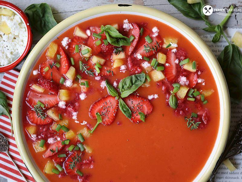 Çilek ve Domatesli Gazpacho Tarifi 1 – cilek ve domatesli gazpacho tarifi 9O9YW8YM