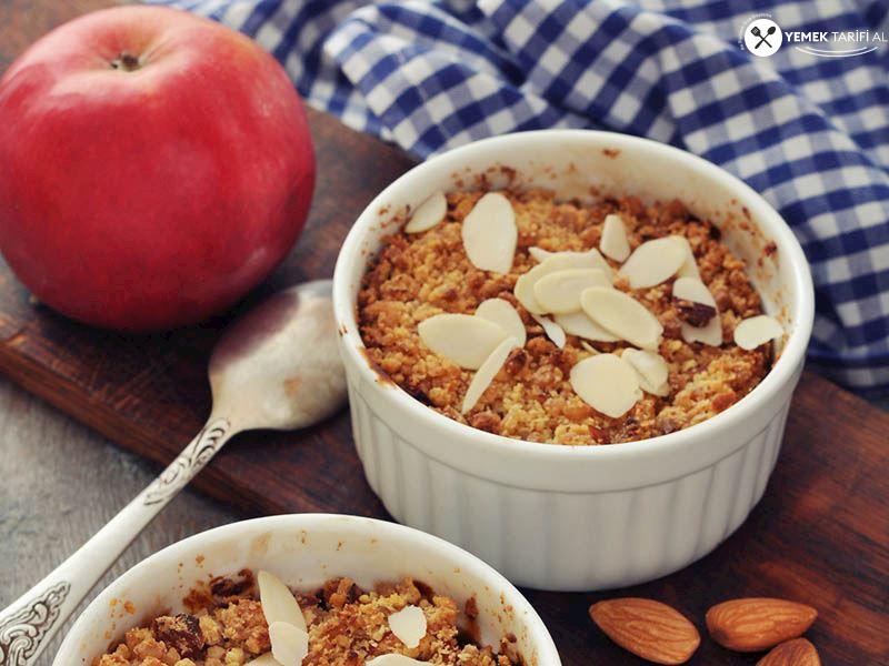 Fit Elmalı Crumble Tarifi 1 – fit elmali crumble tarifi