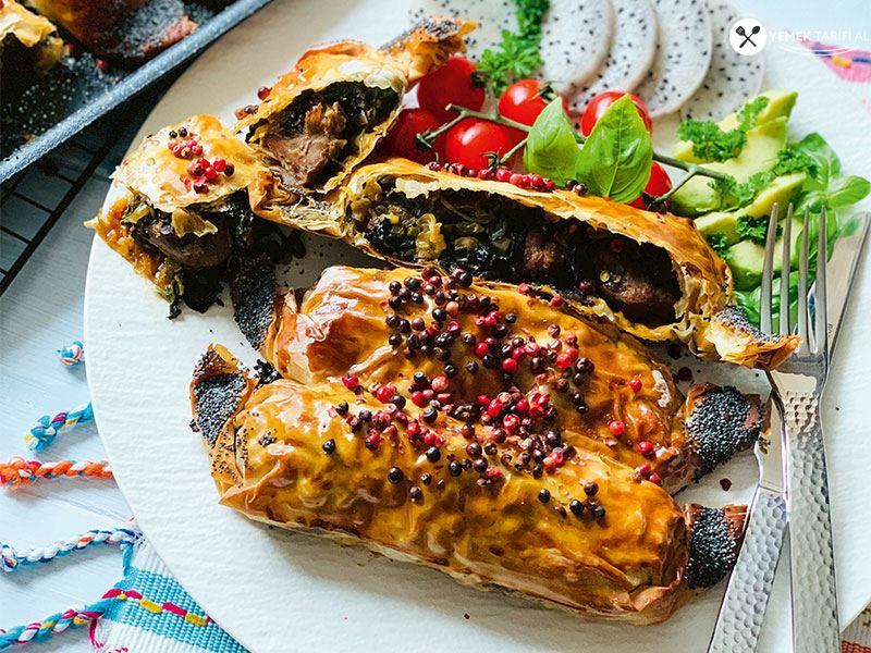 Ispanaklı Etli Börek Tarifi 1 – ispanakli etli borek tarifi