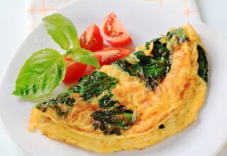 Ispanaklı Omlet Tarifi