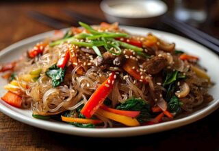 Japchae Tarifi: Kore Mutfağının Lezzetli Noodle Yemeği