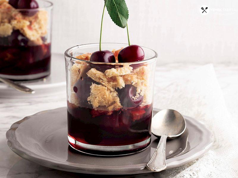 Kavanozda Vişneli Crumble Tarifi 1 – kavanozda visneli crumble tarifi