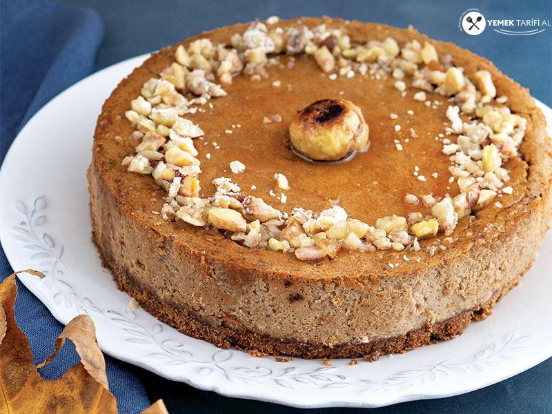 Kestaneli ve Kahveli Cheesecake Tarifi 1 – kestaneli ve kahveli cheesecake tarifi