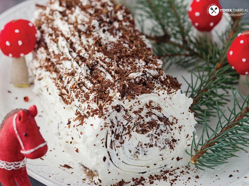 Kütük Pasta (Buche de Noel) Tarifi 1 – kutuk pasta buche de noel tarifi kRf7M2yU