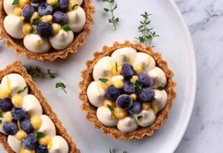 Limon Kremalı Cheesecake Tart Tarifi