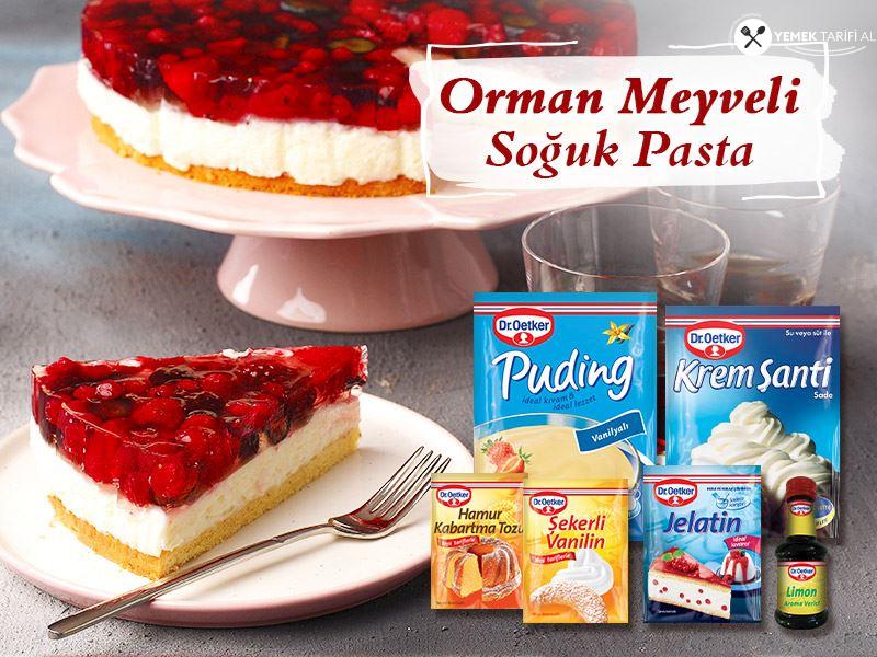 Orman Meyveli Soğuk Pasta Tarifi 1 – orman meyveli soguk pasta tarifi