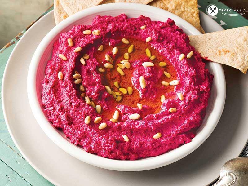 Pancarlı ve Dolmalık Fıstıklı Humus Tarifi 1 – pancarli ve dolmalik fistikli humus tarifi QDzvavh3