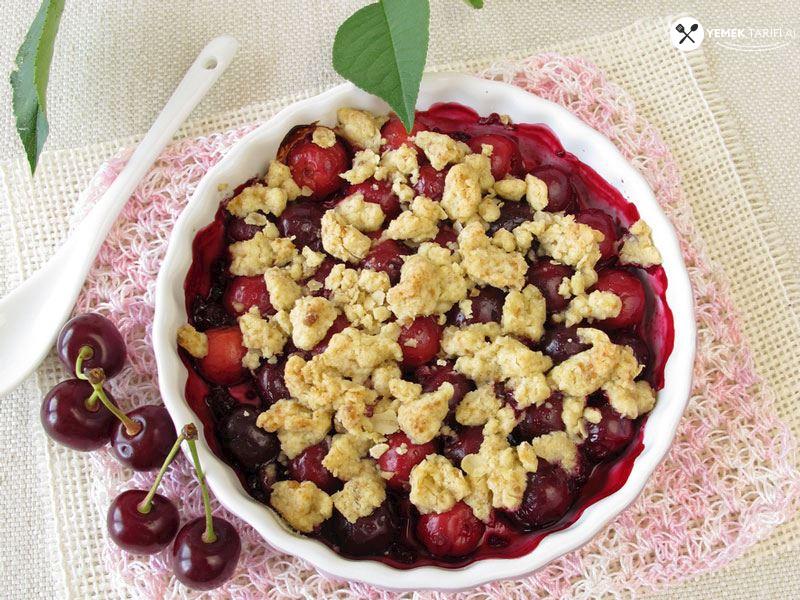 Şekersiz Vişneli Crumble Tarifi 1 – sekersiz visneli crumble tarifi OqCOZ9pQ