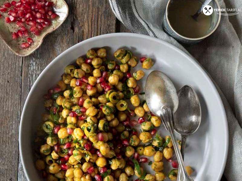 Tahinli ve Narlı Nohut Salatası Tarifi 1 – tahinli ve narli nohut salatasi tarifi RuSwjDiM