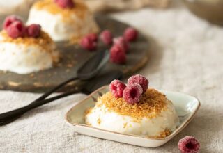 Tel Kadayıflı Panna Cotta Tarifi