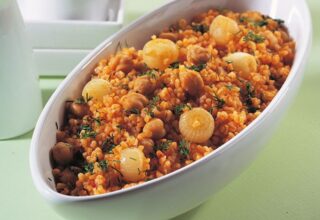 Nohutlu Bulgur Pilavı Tarifi